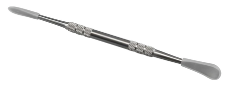 Pulsar Double-Sided Metal Vape Tool, 6" steel, textured grip, for concentrates