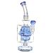 Pulsar Double Swiss Perc Blocks Glass Water Pipe | 12.5" | 14mm F
