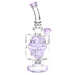Pulsar Double Swiss Perc Blocks Glass Water Pipe | 12.5" | 14mm F