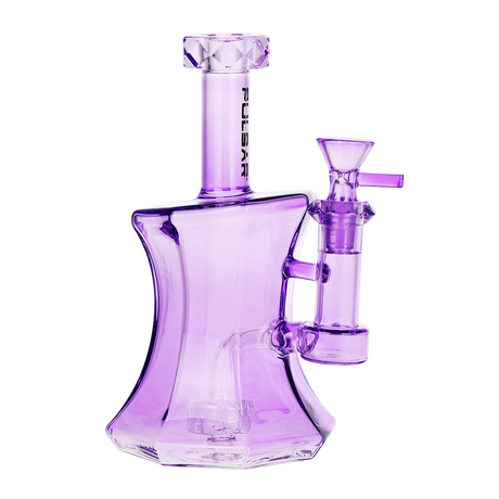 Pulsar Drippy Diamonds Glass Water Pipe | 7.5" | 14mm F