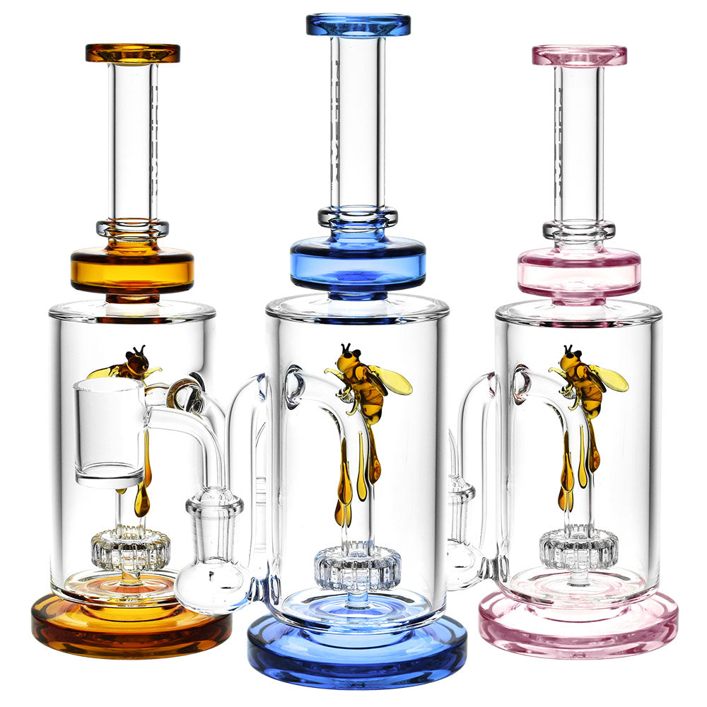 Dab Rig Bee Pulsar Drop Down Bee Dab Rig - 14mm Quartz Banger – DankGeek