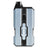 Pulsar DuploCart H2O Vaporizer in Steel Blue, front view, with Water Pipe Adapter for concentrates