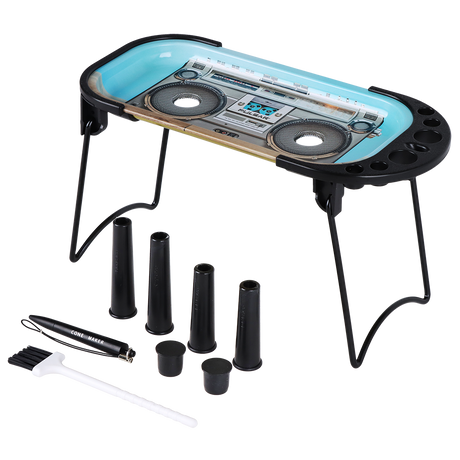 Pulsar Elevated Cone Rolling Tray Console | 9.25"x4.25"