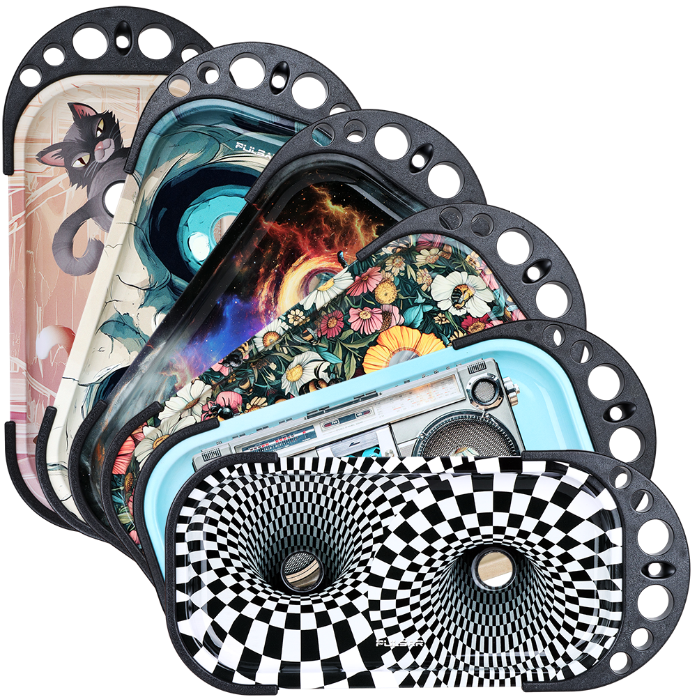 Pulsar Elevated Cone Rolling Tray Console | 9.25"x4.25"