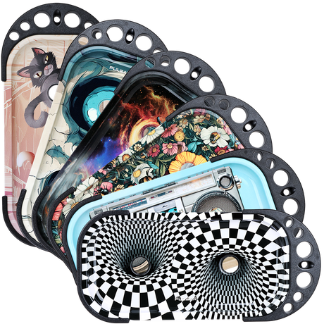 Pulsar Elevated Cone Rolling Tray Console | 9.25"x4.25"