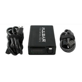 Pulsar Elite Series Mini eNail Kit with Universal Nail and power cable on white background
