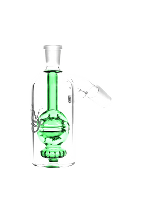 Pulsar Fab-Egg Perc Ash Catcher with 45° Joint, Borosilicate Glass, Front View