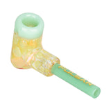Pulsar Fantasy Fumed Hammer Hand Pipe with Color Changing Design, 4.25" Borosilicate Glass