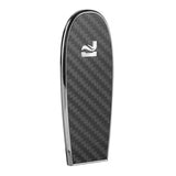 Pulsar Flow Lid in Carbon Fiber - Sleek Metal Vape Accessory Front View