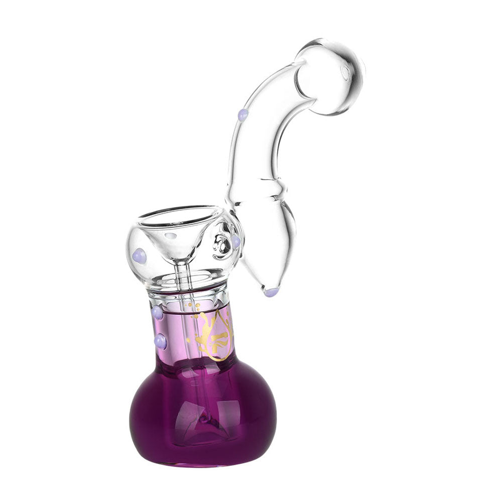 Pulsar Frosty Fog Glycerin Bubbler Pipe with Borosilicate Glass, Front View