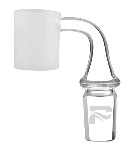 Pulsar Full Opal 90 Degree Quartz Banger for Dab Rigs, 19mm Female Joint, Side View