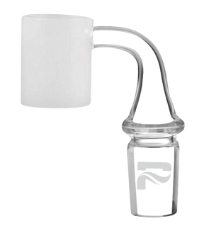 Pulsar Full Opal 90 Degree Quartz Banger for Dab Rigs, Clear Side View