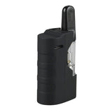 Pulsar GIGI Vaporizer Battery in Black, Portable 2" Size, Side View on White Background