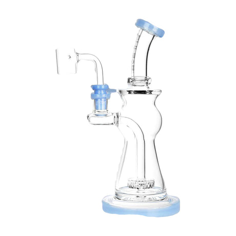 Pulsar Glass Joint Reducer Adapter set in assorted colors, displayed on a bong