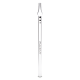 Six Pulsar glass vapor straws in assorted colors: green, blue, pink, black, purple and red
