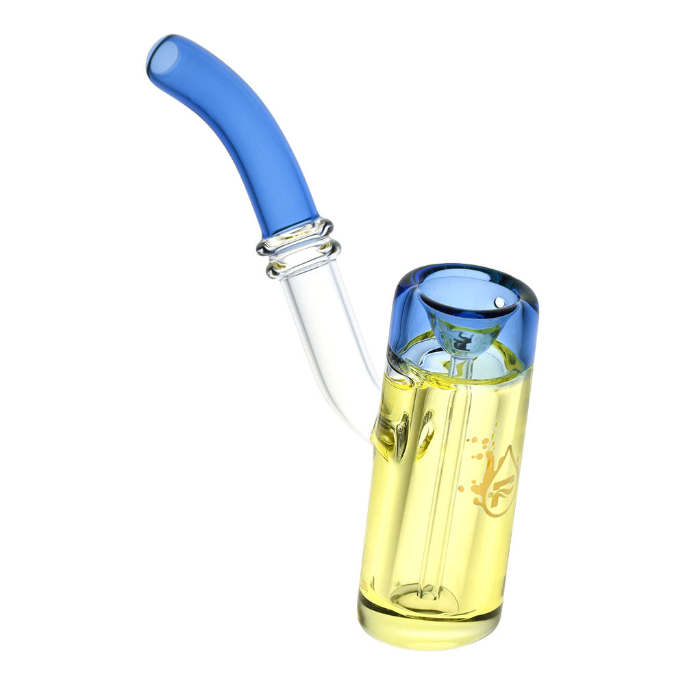 Pulsar Glycerin Series 5.5" Freezable Bicolor Bubbler, Borosilicate Glass, Side View