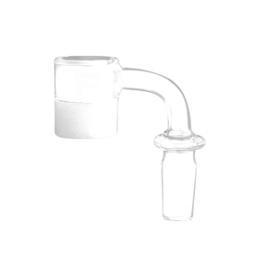 Pulsar Half Opal/Quartz Banger at 90 Degree Angle, 19mm Female Joint for Dab Rigs