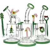 Pulsar Holidaze Series Glass Dab Rig Set | 8.25" | 14mm F