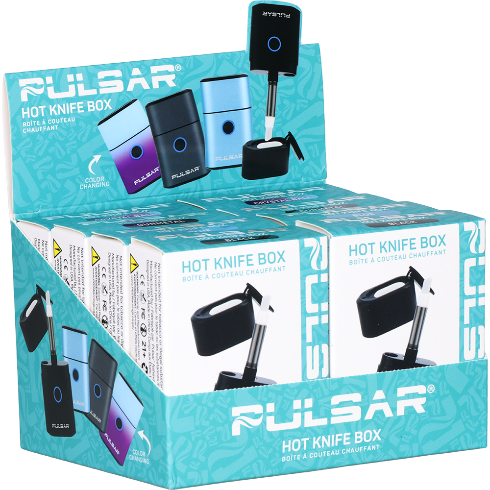 Pulsar Hot Knife Box 2-in-1 Heated Loading Tool & Dab Container | 650mAh