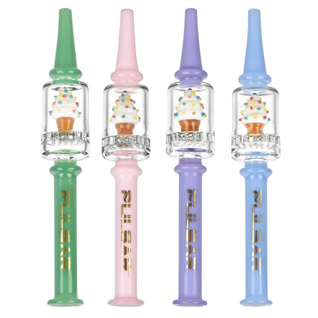 Pulsar Ice Cream Dab Straws with Honeycomb Filter in Various Colors Front View