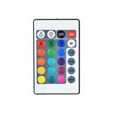 Pulsar LED light remote control for Inflatashroom with color buttons, front view