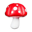 Pulsar Inflatashroom with LED light, Red and White Inflatable Mushroom, Front View