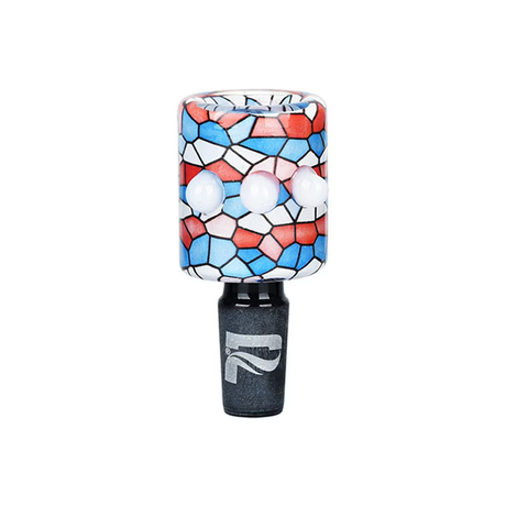 Pulsar Inside Print Mosaic Bead Grip Herb Slide | 14mm M | Assorted Colors | 9ct Display