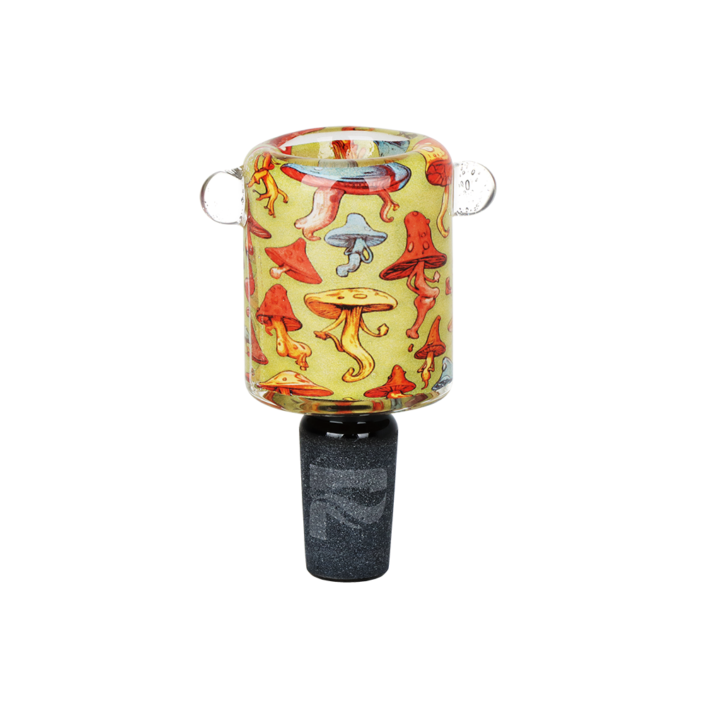 Pulsar Inside Print Straight Tube Glass Water Pipe | Dancing Shrooms ...