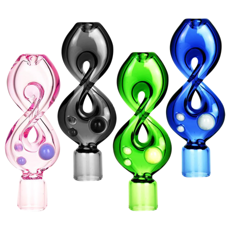 Pulsar Internal Twist One Hitter Pipes in assorted colors, compact design, front view