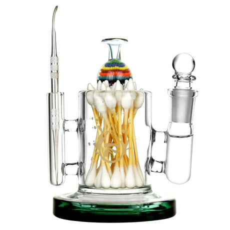 Pulsar Isopropyl Cleaning Station with tools and cotton swabs for dab gear maintenance