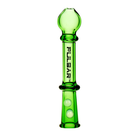 Pulsar Joint Holder with Mouthful of Marbles design, 3.5" Borosilicate Glass, Front View