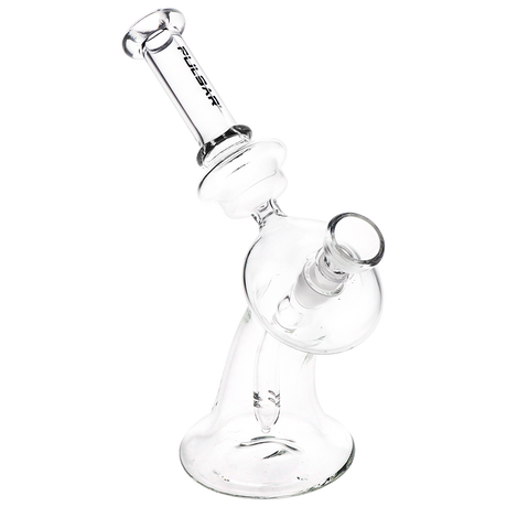 Pulsar Kicked Back bong includes a 14mm male herb slide with a ring grip and has a 14mm female joint