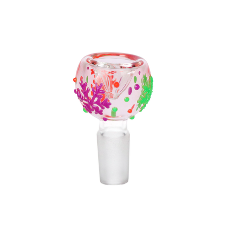 Pulsar Kiss My Lips Glow in the Dark Beaker Glass Water Pipe | 9.75" | 14mm F