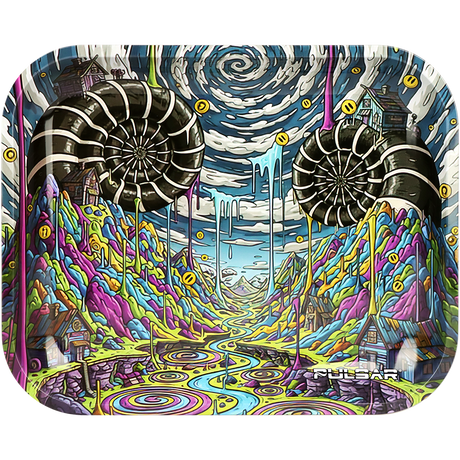 Pulsar Large Metal Rolling Tray | 13"x11"