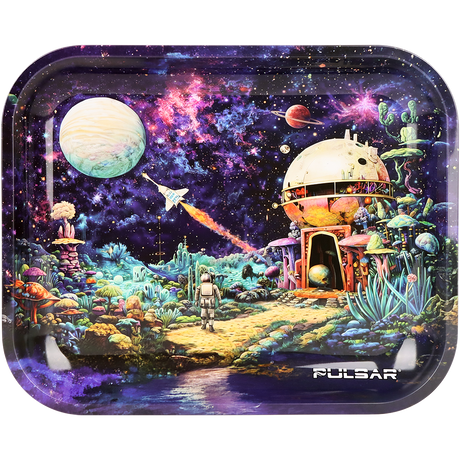 Pulsar Large Metal Rolling Tray | 13"x11"