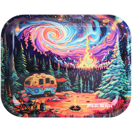 Pulsar Large Metal Rolling Tray | 13"x11"