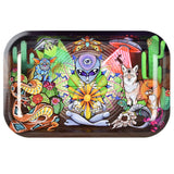 Pulsar Metal Rolling Tray | Psychedelic Desert