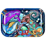 Pulsar Metal Rolling Tray | Psychedelic Ocean