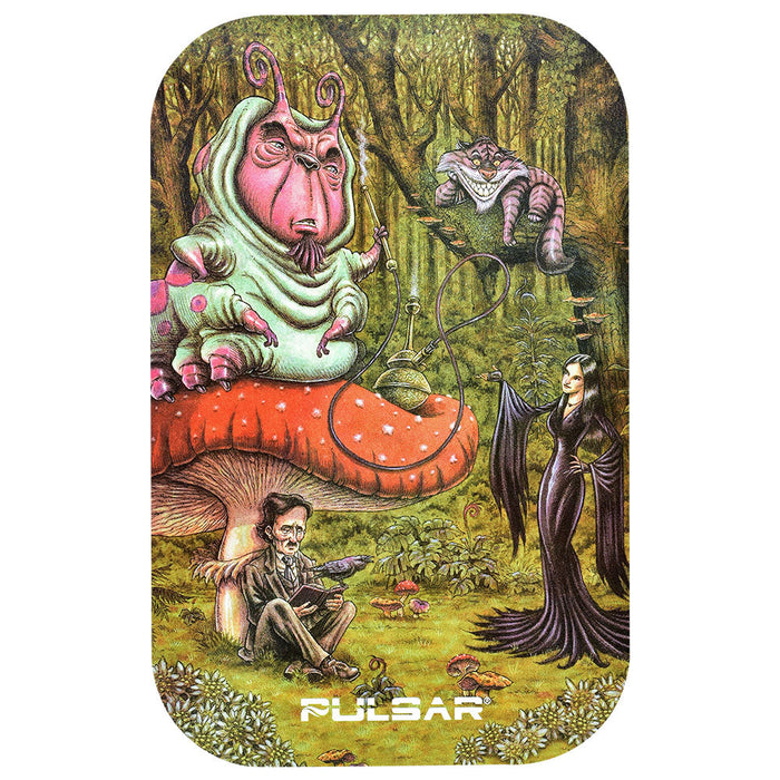 Pulsar Magnetic Rolling Tray Lid | 11"x7" | Malice in Wonderland
