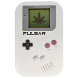 Pulsar Magnetic Rolling Tray Lid with Weedboy design, 11"x7", front view on white background