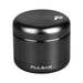 Pulsar Matte Grinder in Black - 4 Piece Aluminum with Compact Design, Front View