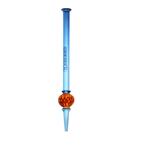 Pulsar Melting Bubble Dab Straw Collector in Assorted Colors with Honeycomb Percolator