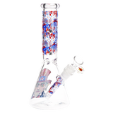 Pulsar Melting Uncle Sam Beaker Glass Water Pipe | 9.75" | 14mm F