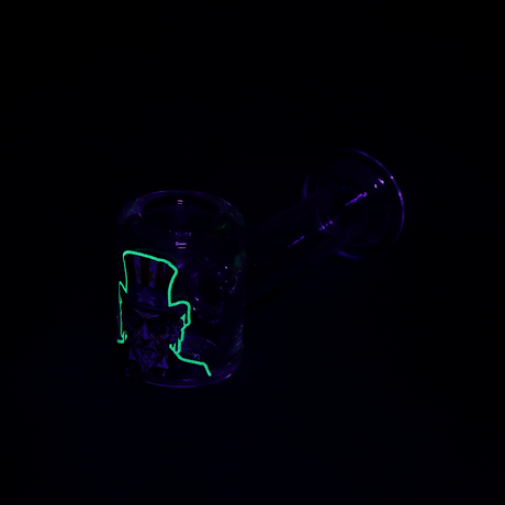 Pulsar Melting Uncle Sam Glass Hand Pipe | 4.5"