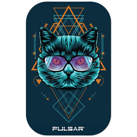 Pulsar Magnetic Rolling Tray Lid | 3D Sacred Cat Geometry