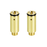 Pulsar Micro Dose Ceramic Wax Atomizers, 2 Pack, front view on white background