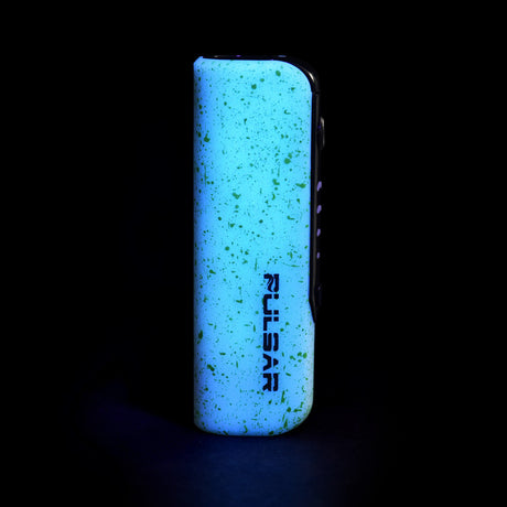 Pulsar Mobi 510 Battery for vaporizers, side view on black background, compact and rechargeable