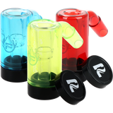 Pulsar Neon Brights Glass Oil Reclaimer | 14mm | Assorted Colors | 4ct Bundle