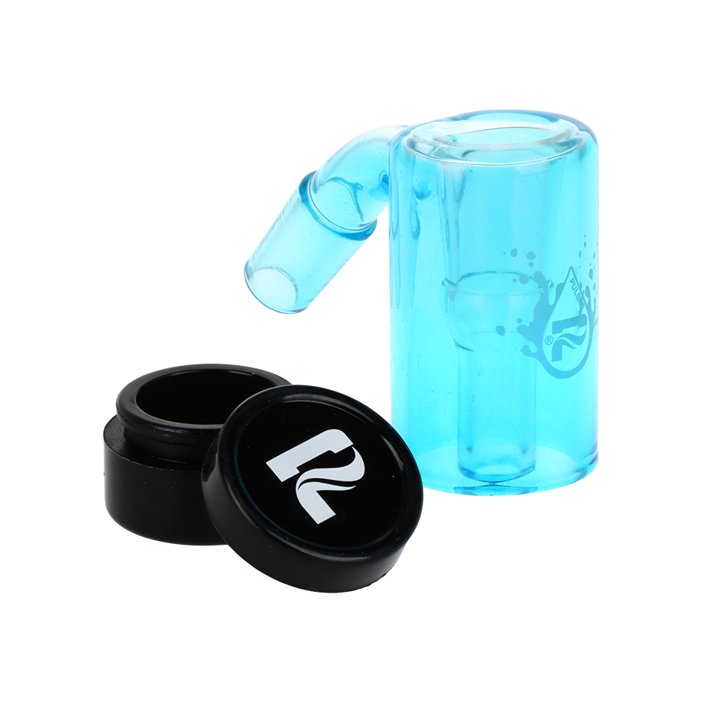 Pulsar Neon Brights Glass Oil Reclaimer | 14mm | Assorted Colors | 4ct Bundle