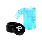 Pulsar Neon Brights Glass Oil Reclaimer | 14mm | Assorted Colors | 4ct Bundle